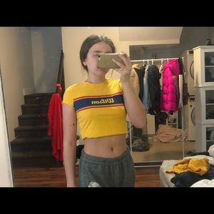 Yellow crop T